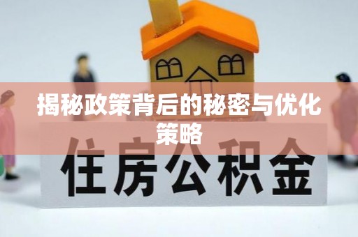 板桥揭秘政策背后的秘密与优化策略