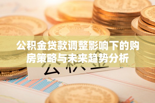 板桥公积金贷款调整影响下的购房策略与未来趋势分析