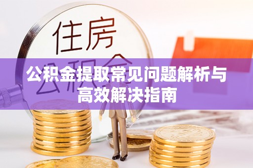 板桥公积金提取常见问题解析与高效解决指南