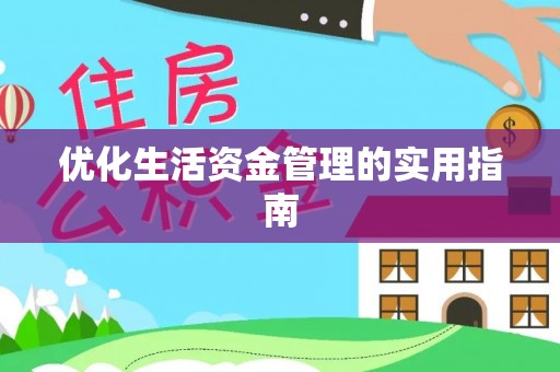 板桥优化生活资金管理的实用指南