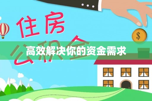板桥高效解决你的资金需求