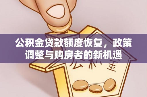 板桥公积金贷款额度恢复，政策调整与购房者的新机遇